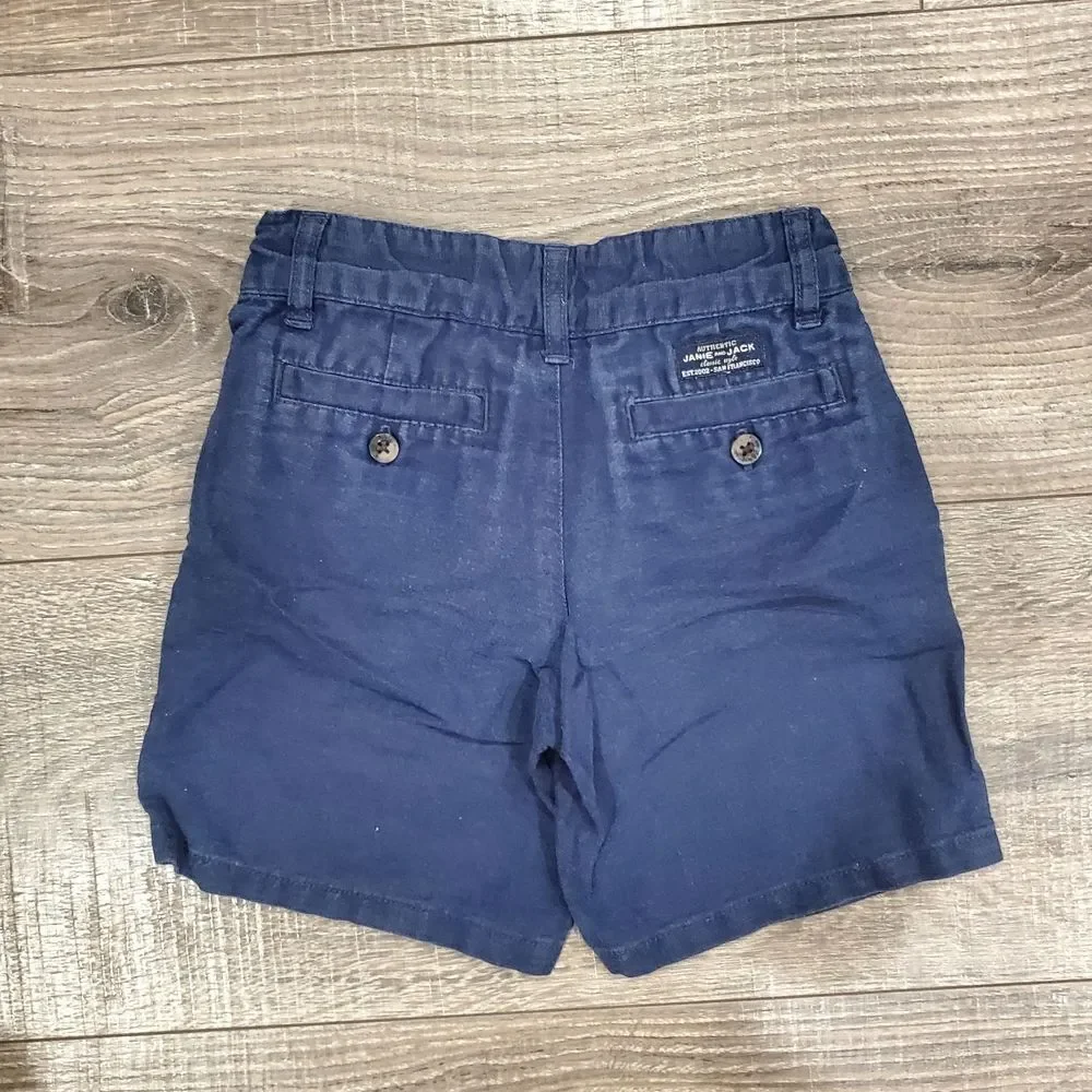 Janie and Jack Shorts Size 2-3T Pink and Blue Kids Shorts 2 Pieces